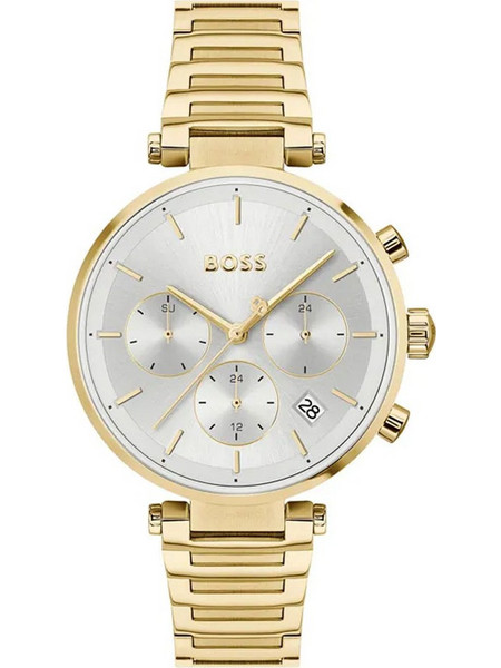 Hugo Boss Magesty Γυναικείο Ρολόι Χρονογράφος με Χρυσό Μεταλλικό Μπρασελέ 1502775