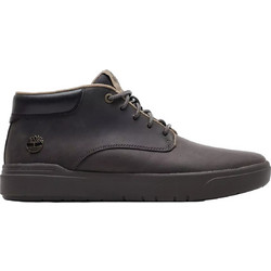 Timberland Seneca Bay Mid Ανδρικά Μποτάκια Δερμάτινα Ανθρακί TB0A69M1EL7