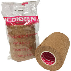 Medicin Lightwrap Αυτοκόλλητος Αυτοσυγκρατούμενος Επίδεσμος Μπεζ 7.5cm x 6.4m