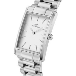 Daniel Wellington Bound Γυναικείο Ρολόι με Ασημί Μεταλλικό Μπρασελέ DW00100701
