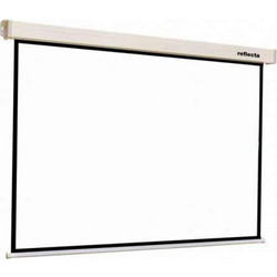 Reflecta Crystal-Line Rollo Softlift Οθόνη Προβολής Projector Τοίχου / Οροφής 1:1 200x200cm / 120"