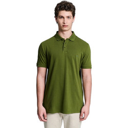 Staff Ανδρική Μπλούζα Polo Κοντομάνικη Χακί 64-406.051.N0005