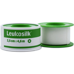 Leukoplast Leukosilk Μεταξωτή Επιδεσμική Ταινία 2.5cm x 4.6m