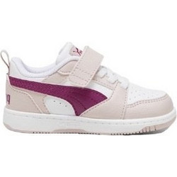 Puma Rebound V6 Παιδικά Sneakers Ροζ Μωβ 397420-14