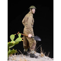 Rado Miniatures British 8th Army Italy 1943-45 PE & Extra Parts Included Nr. 2 Πλαστικό Φιγούρα Μοντελισμού 1:35