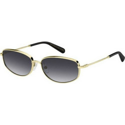 Marc Jacobs MARC772S RHL9O Ανδρικά Γυαλιά Ηλίου Οβάλ Μεταλλικά Χρυσά με Μαύρο Φακό