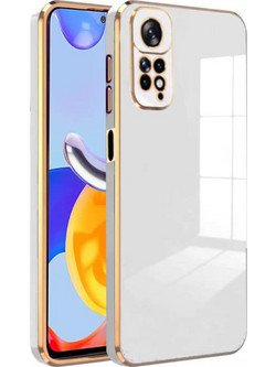 Bodycell Gold Plated Back Cover White (Xiaomi Redmi Note 12 Pro)