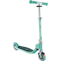 Globber Junior Flow Lights Αναδιπλούμενο Παιδικό Πατίνι Δίτροχο με Φωτάκια Πράσινο Mint 870-206