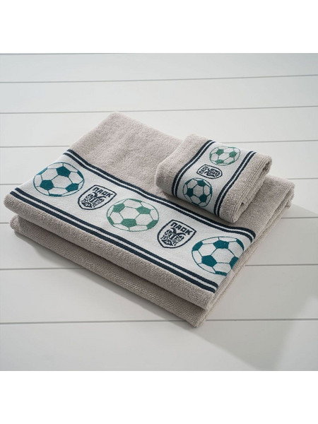 Vesta Home Paok Σετ Βρεφικές Πετσέτες 2τμχ 500gr/m²
