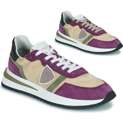 Philippe Model Γυναικεία Sneakers Μπεζ Μωβ TYLD-W023