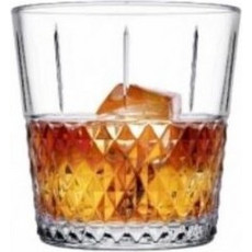 Pasabahce Σετ Ποτήρια Ουίσκι Γυάλινα Highness 390ml 6τμχ 520084