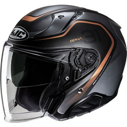 HJC R-Pha 31 Black Golden Κράνος Μηχανής Jet