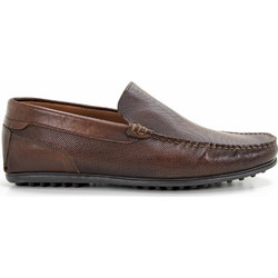 Damiani Ανδρικά Μοκασίνια Loafers Δερμάτινα Καφέ 855