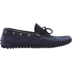 Damiani Ανδρικά Μοκασίνια Loafers Καστόρινα Navy Μπλε 4007