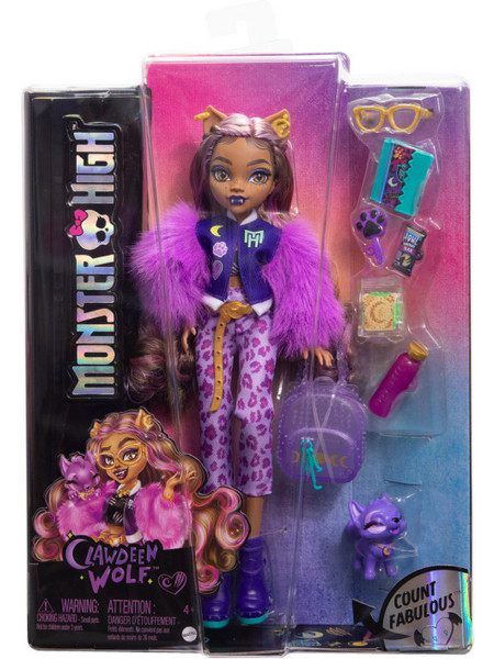 Mattel Monster High Clawdeen Wolf HRP65
