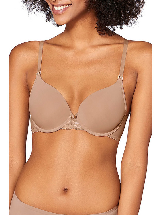 Triumph Lovely Micro Σουτιέν Push Up με Μπανέλα Μπεζ 10186625-6106