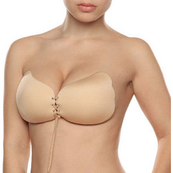 Bye Bra Σουτιέν Αυτοκόλλητο Push Up χωρίς Μπανέλα Nude D-215774