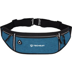 Techsuit CWB3 Τσαντάκι Μέσης για Τρέξιμο Μπλε