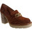 Commanchero Γόβες Suede με Χοντρό Ψηλό Τακούνι & Φιάπα Ταμπά 5920-4219