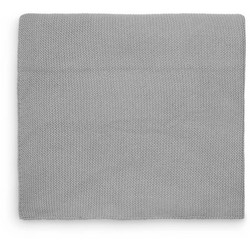 Jollein Basic Κουβέρτα Αγκαλιάς Πλεκτή 75x100 Γκρι