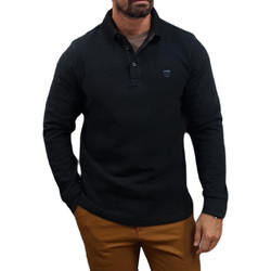 Lexton Ανδρική Μπλούζα Polo Μακρυμάνικη Ανθρακί 13.32.TOMMY