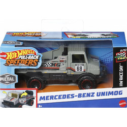 Mattel Hot Wheels Pull-Back Speeders Mercedes-Benz Unimog