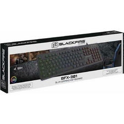 Ardistel BFX301 Gaming Πληκτρολόγιο RGB Black