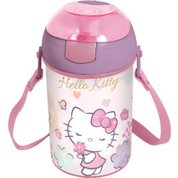 Stor Hello Kitty Παιδικό Παγούρι Πλαστικό BPA Free Ροζ 450ml