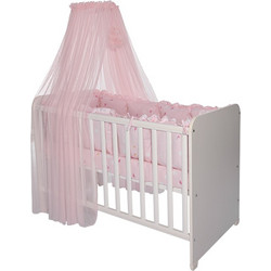 Lorelli Pom Pom Κουνουπιέρα Κούνιας Ροζ 480x160cm