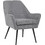 Fylliana Πολυθρόνα Γκρι Rochelle 370-124-056