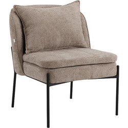 Fylliana Πολυθρόνα Καφέ 3059 380-124-023