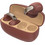 JVC HANP1 Ακουστικά Bluetooth Earbud Ανθεκτικά στο Νερό Maroon