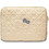 Hello Kitty Zip PU Quilted Bows Τσάντα Laptop Χειρός 14" Beige