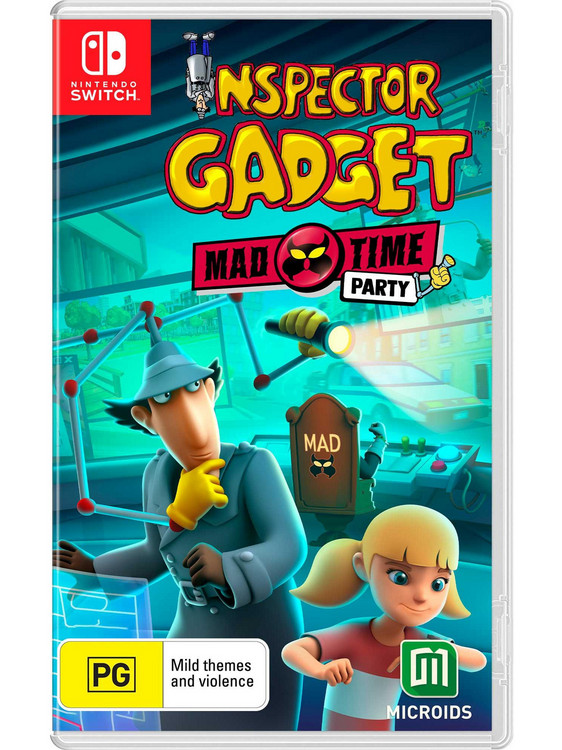 Inspector Gadget Mad Time Party Key Nintendo Switch