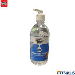Durostick Gel Καθαρισμού Αντισηπτικό Gel Χεριών με Αντλία 500ml