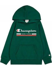 Champion Παιδικό Φούτερ με Κουκούλα Κυπαρισσί 306837-GS502