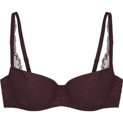 Triumph Amourette Charm Σουτιέν Balconette Push Up με Μπανέλα Μπορντό 10214460-00EG