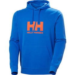 Helly Hansen Logo Hoodie 2.0 Ανδρικό Αθλητικό Φούτερ με Κουκούλα Royal Blue 30394-543