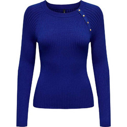 Only Meddi Γυναικεία Πλεκτή Μπλούζα Royal Blue 15324606