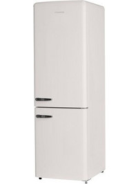 Morris MRS31331CM Retro Ψυγειοκαταψύκτης 330lt No Frost Υ190xΠ59.5xΒ69.4cm Μπεζ
