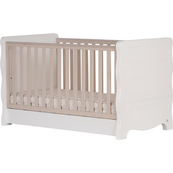 Santa Bebe Bellatrix Πολυμορφική Κούνια για Στρώμα 70x140cm Λευκή Μπεζ