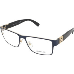 Versace VE1274 1468 Ανδρικός Σκελετός Γυαλιών Οράσεως Μεταλλικός Μπλε