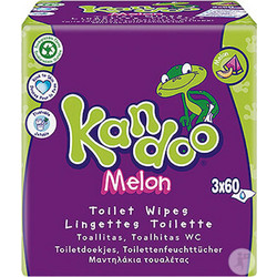 Pampers Kandoo Melon Μωρομάντηλα Χωρίς Άρωμα & Parabens 3x60τμχ