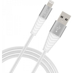 Joby Braided USB-A to Lightning Cable 1.2m White JB01812-BWW