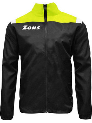 Zeus K-Way Vesuvio Αθλητικό Ανδρικό Μπουφάν Χειμωνιάτικο Softshell Αδιάβροχο Μαύρο Κίτρινο
