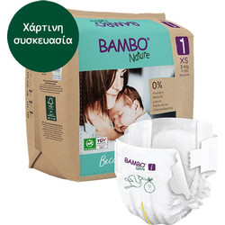 Bambo Nature Eco Πάνες No1 2-4kg 22τμχ