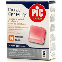Pic Protect Ωτοασπίδες Σιλικόνης 6τμχ Ροζ
