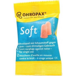 Ohropax Soft Ωτοασπίδες Αφρού 2τμχ Ροζ