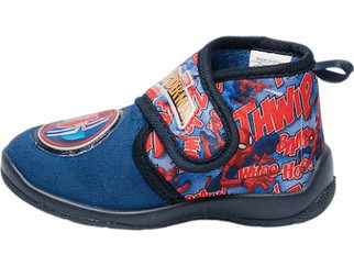 Spiderman Χειμερινές Παιδικές Παντόφλες Μποτάκια για Αγόρια Μπλε Κόκκινες R1310485T