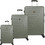 CAT Rockford 84683-551 Σετ Βαλίτσες 3τμχ Χακί